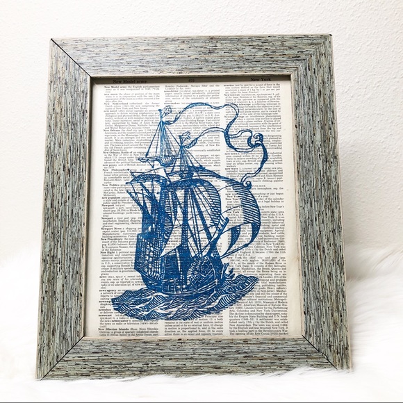 Other - Nautical Ship Framed Art